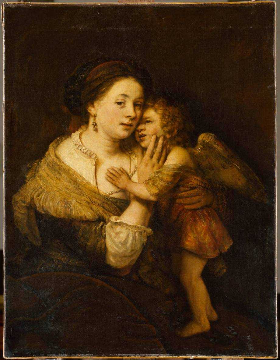 Hendrickje als Muze van Rembrandt