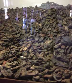 Wat gebeurde er met de haren van de slachtoffers in Auschwitz?